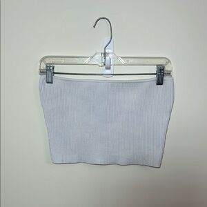 Babaton Off White Tube Top